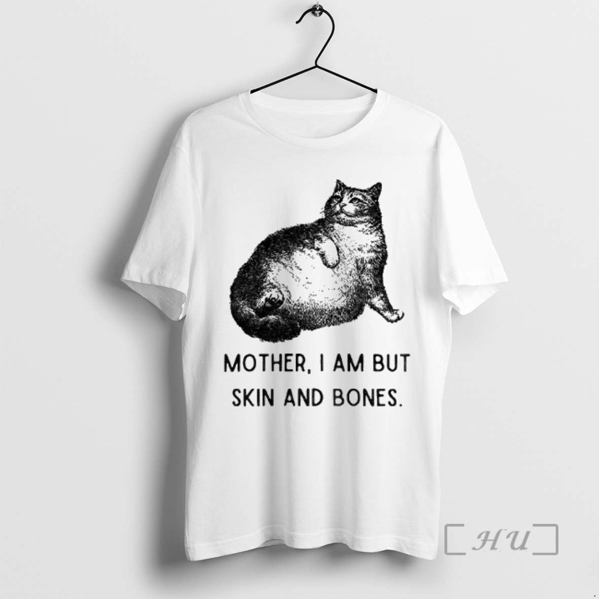 Officials Skin And Bones Cat Mother I Am But Skin And Bones Premium T Shirts Hoodie, Sweatshirt | DripVista.com