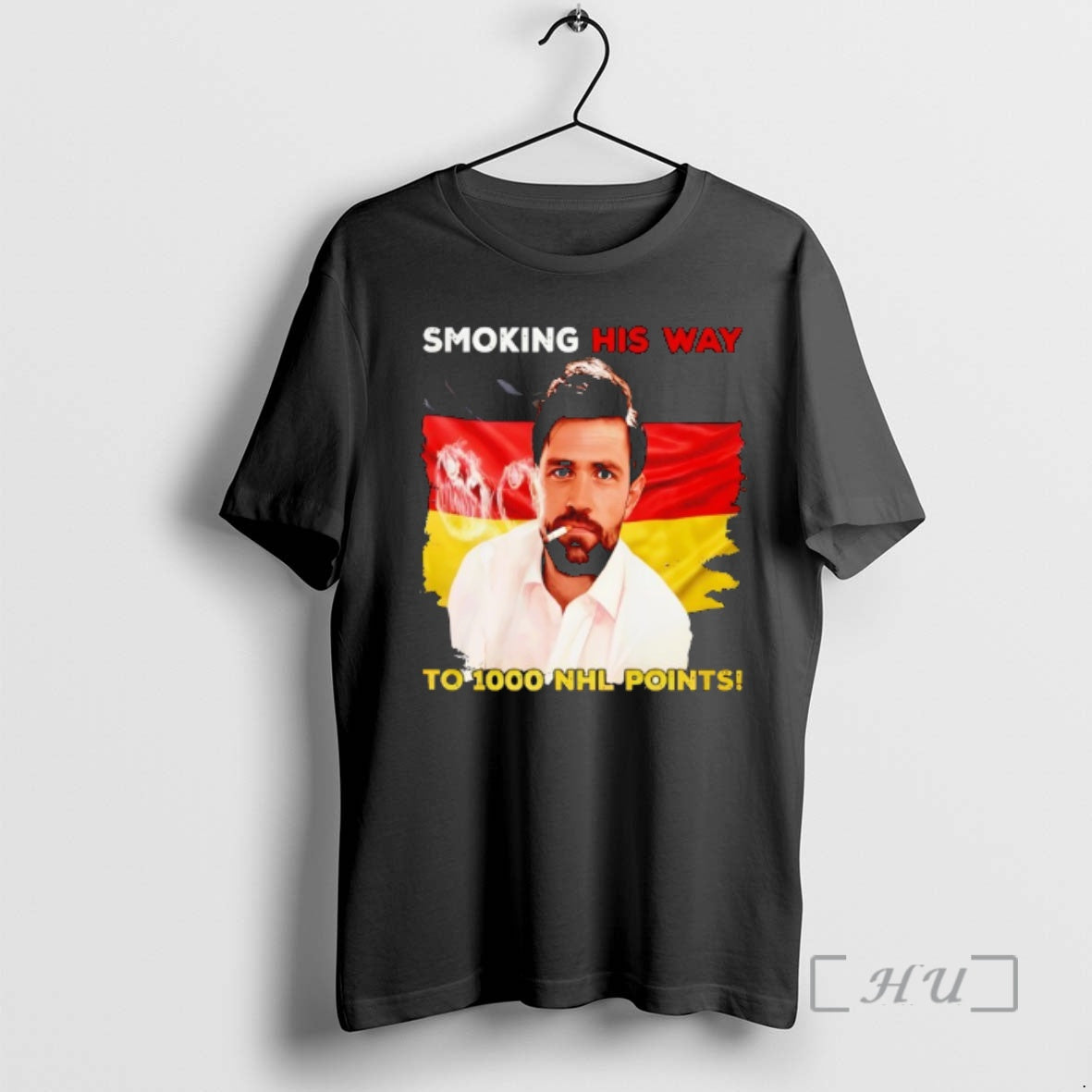 Officials Smoking His Way To 1000 Hockey Points T-Shirts, Hoodie, Sweatshirt | DripVista.com