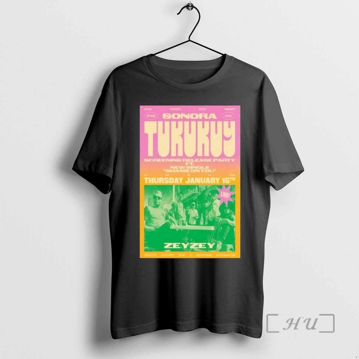 Officials Sonora Tukukuy Little Haiti Miami January 15 2026 Concert T-Shirts, Hoodie, Sweatshirt | DripVista.com