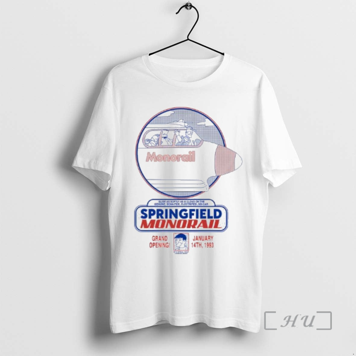 Officials Springfield Monorail Grand Poening T-Shirts, Hoodie, Sweatshirt | DripVista.com