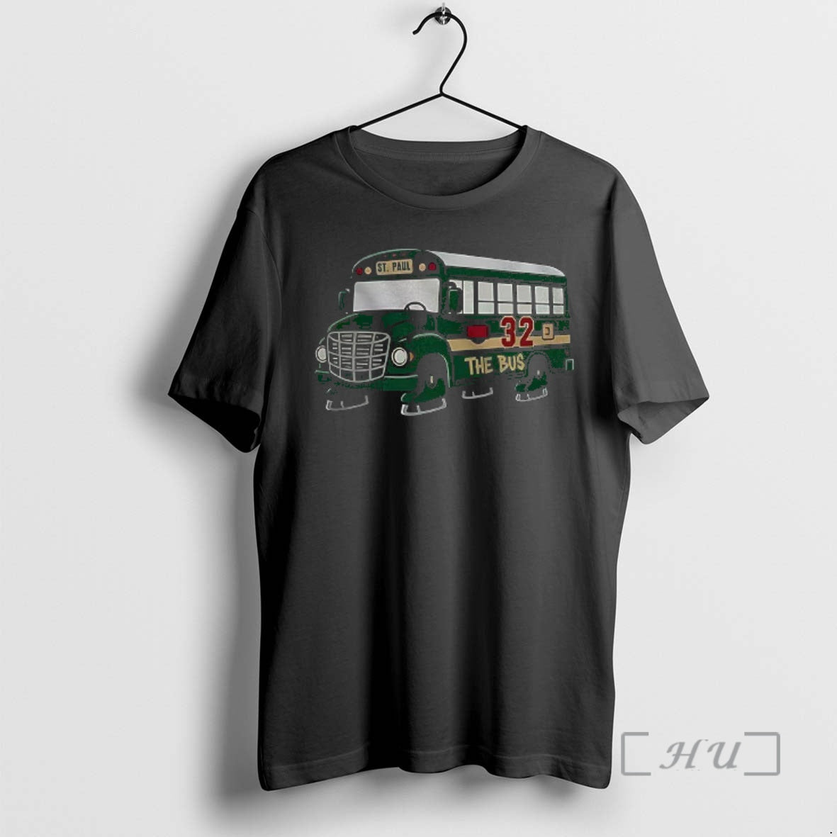 Officials St Paul Gus Bus 32 Minnesota Wild Nhl T-Shirts, Hoodie, Sweatshirt | DripVista.com