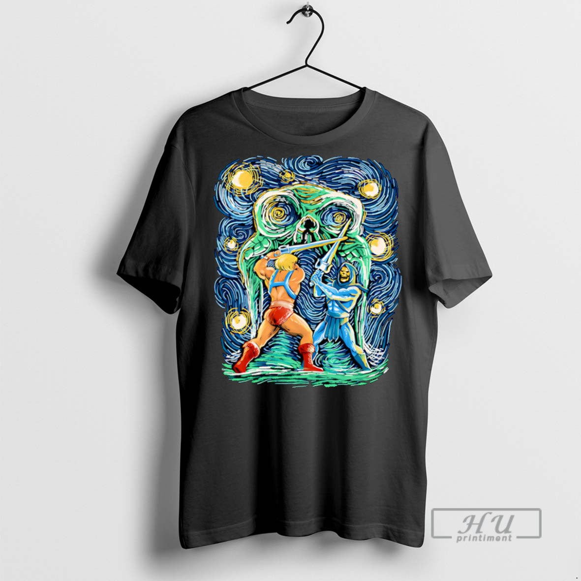 Officials Starry Masters Hee Man Vs Skeletor T Shirts Sweatshirt Hoodies