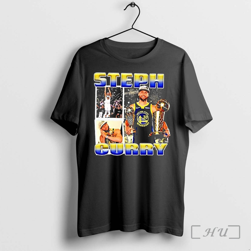 Officials Stephen Curry Golden State Warriors 30 Retro Basketball Graphic