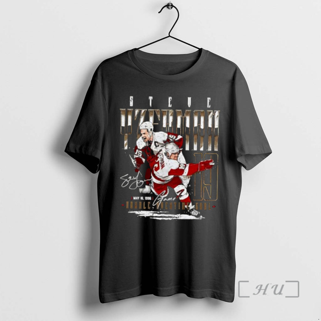 Officials Steve Yzerman Detroit Game 7 1996 Hockey Player T-Shirts, Hoodie, Sweatshirt | DripVista.com