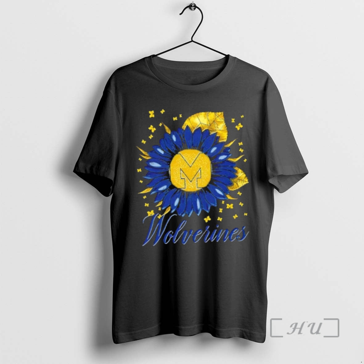 Officials Sunflower X Michigan Wolverines Football Logo T-Shirts, Hoodie, Sweatshirt | DripVista.com