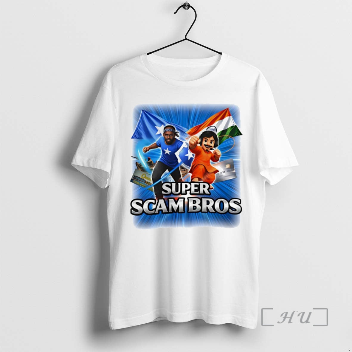 Officials Super Scam Bros Circle T-Shirts, Hoodie, Sweatshirt | DripVista.com