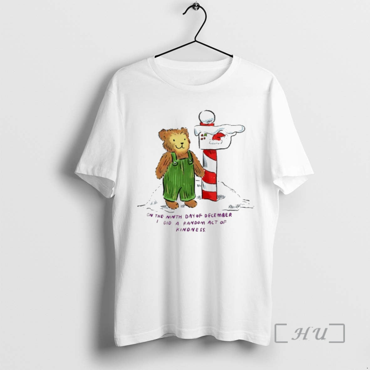 Officials Teddy Bear Brunch On The Ninth Day Of December I Did A Random Act T-Shirts, Hoodie, Sweatshirt | DripVista.com