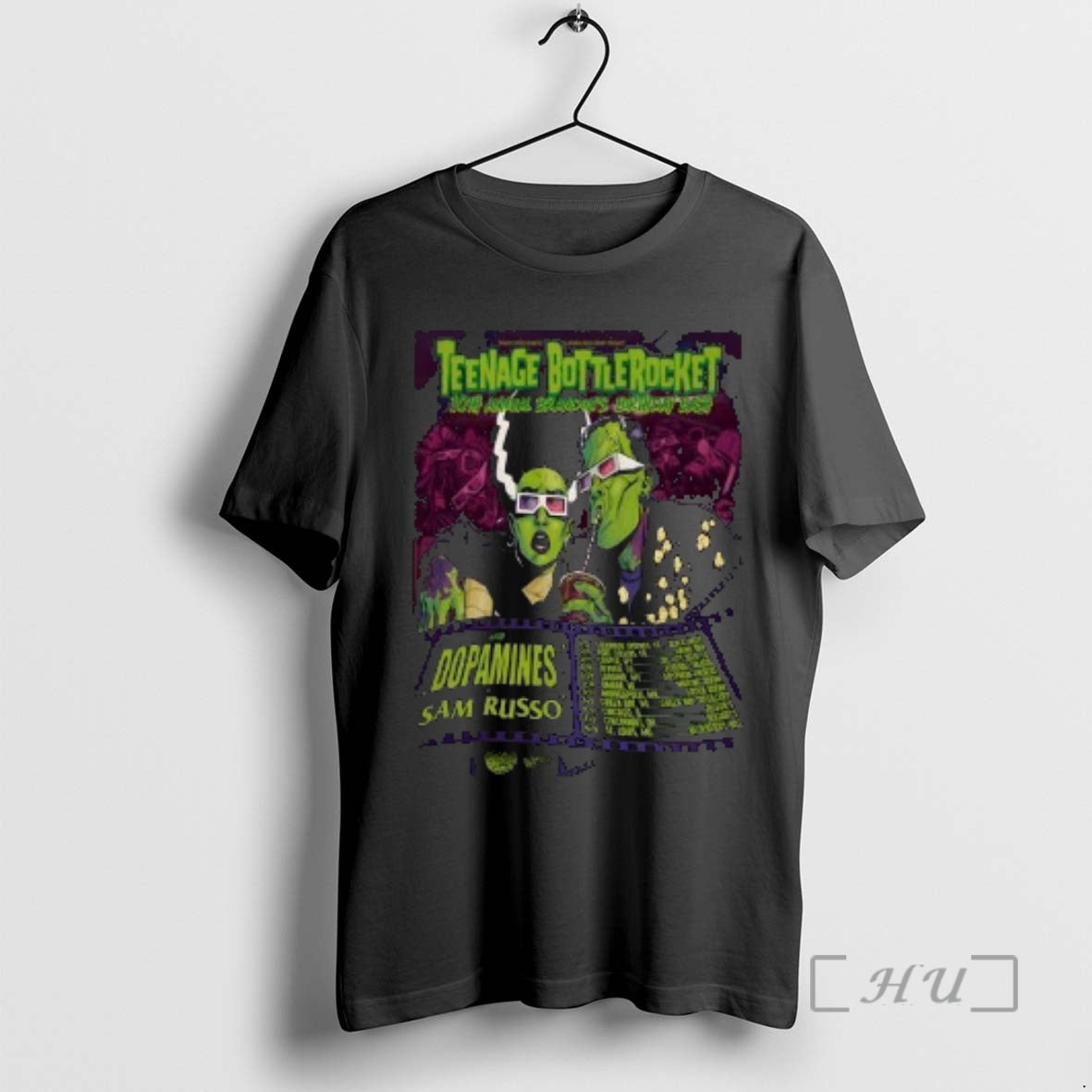 Officials Teenage Bottlerocket 10th Annual Ons Birthday Bash Tour 2026 Circle Black Premium T Shirts Hoodie, Sweatshirt