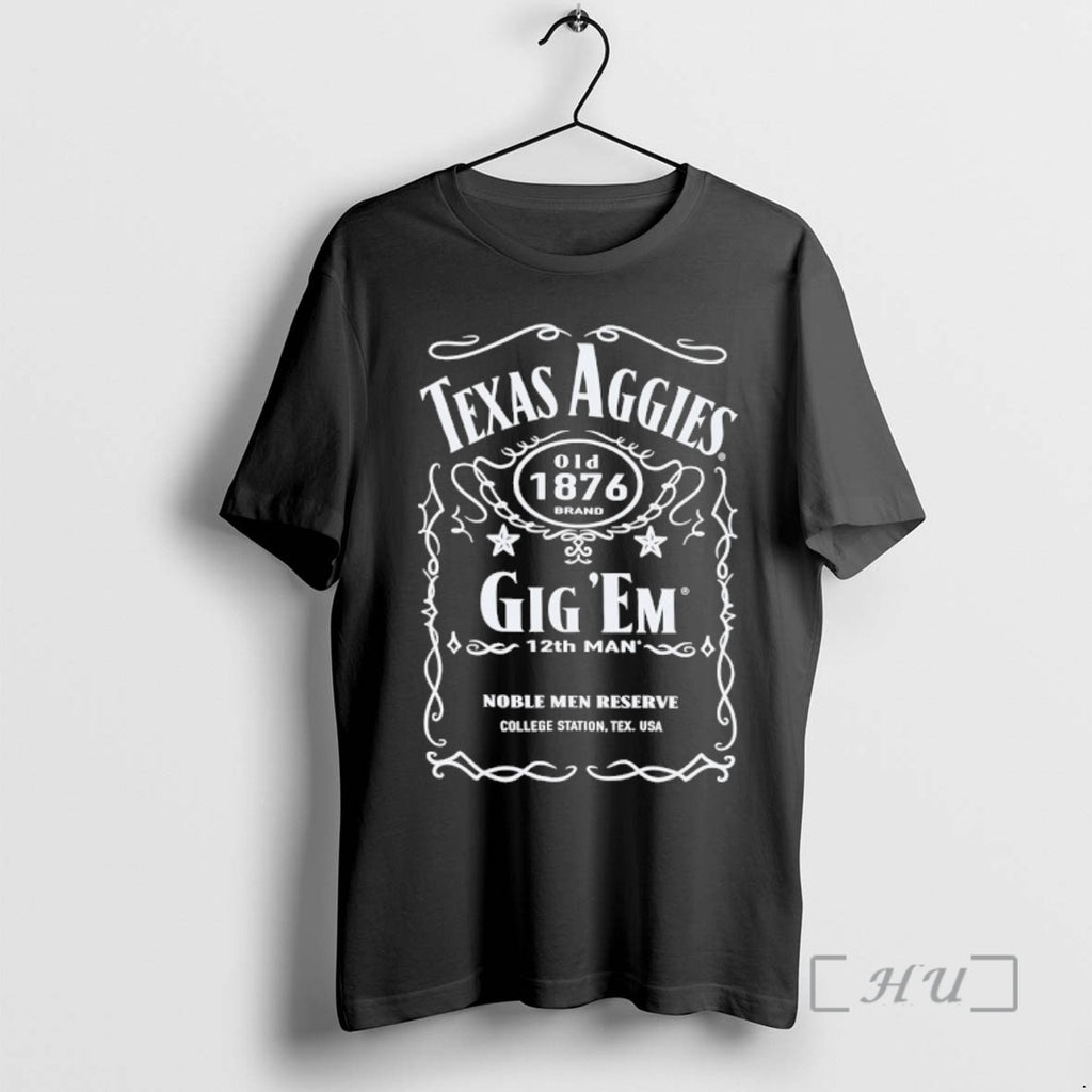 Officials Texas Aggies Old 1876 Gig Em T-Shirts, Hoodie, Sweatshirt | DripVista.com