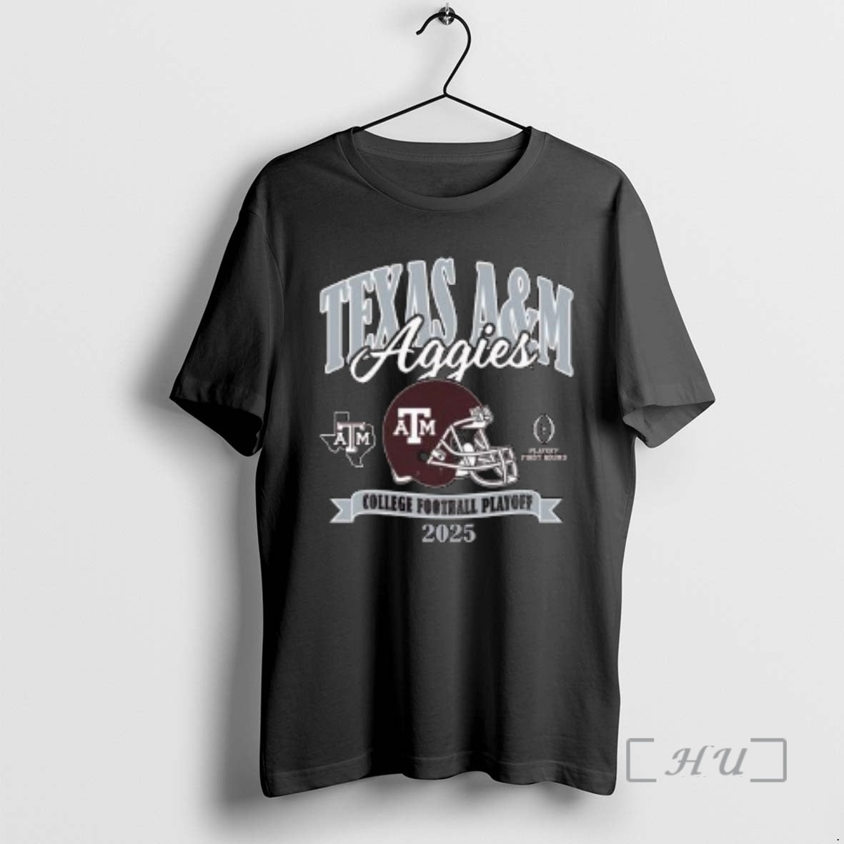 Officials Texas Am Aggies 2025 College Football Playoff Circle Black T-Shirts, Hoodie, Sweatshirt | DripVista.com