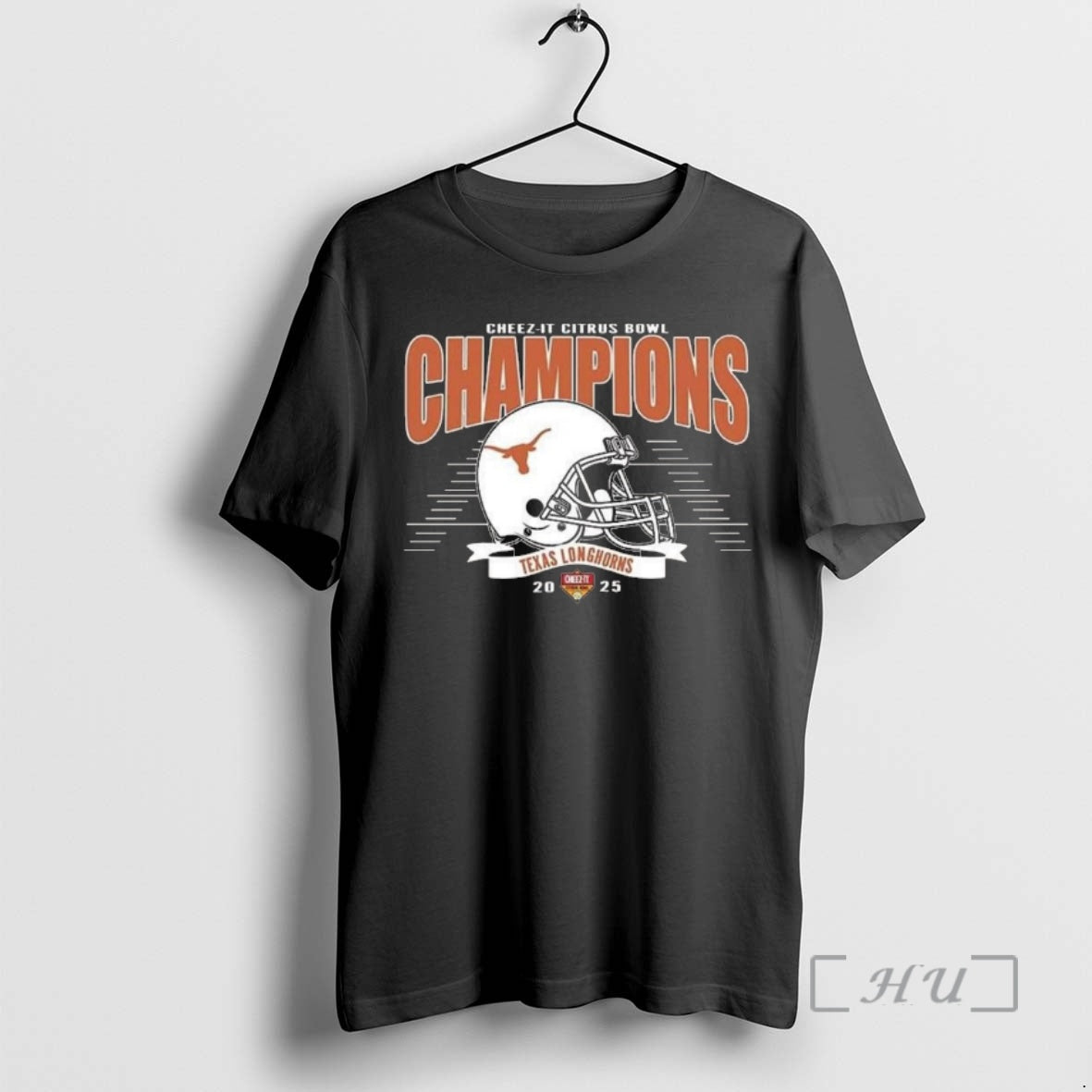 Officials Texas Longhorns Football Claim Champions 2025 Cheez It Citrus Bowl Helmet Premium T Shirts Hoodie, Sweatshirt