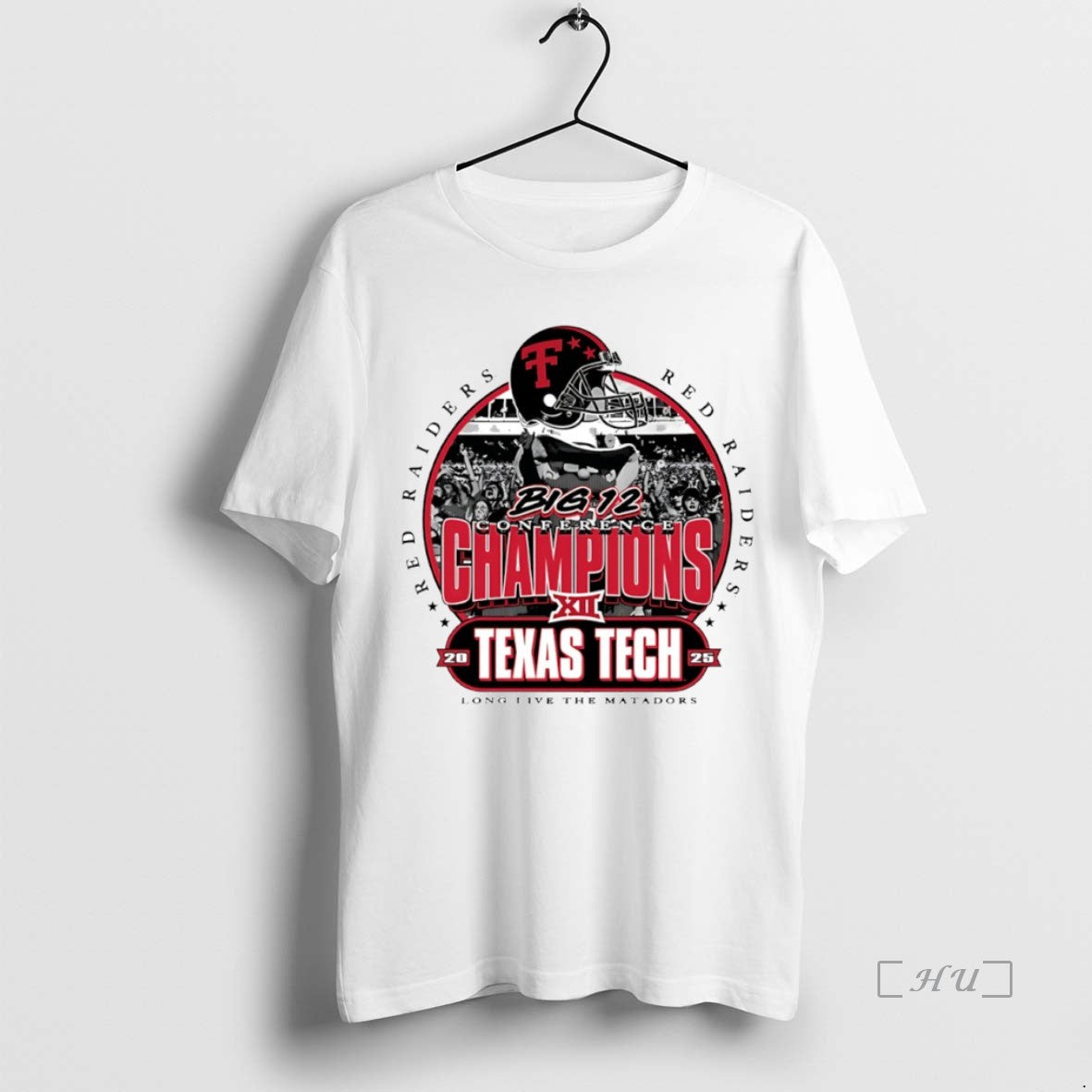 Officials Texas Tech Red Raiders 2025 Big 12 Conference Champions Long Live The Matadors Helmet T-Shirts, Hoodie, Sweatshirt