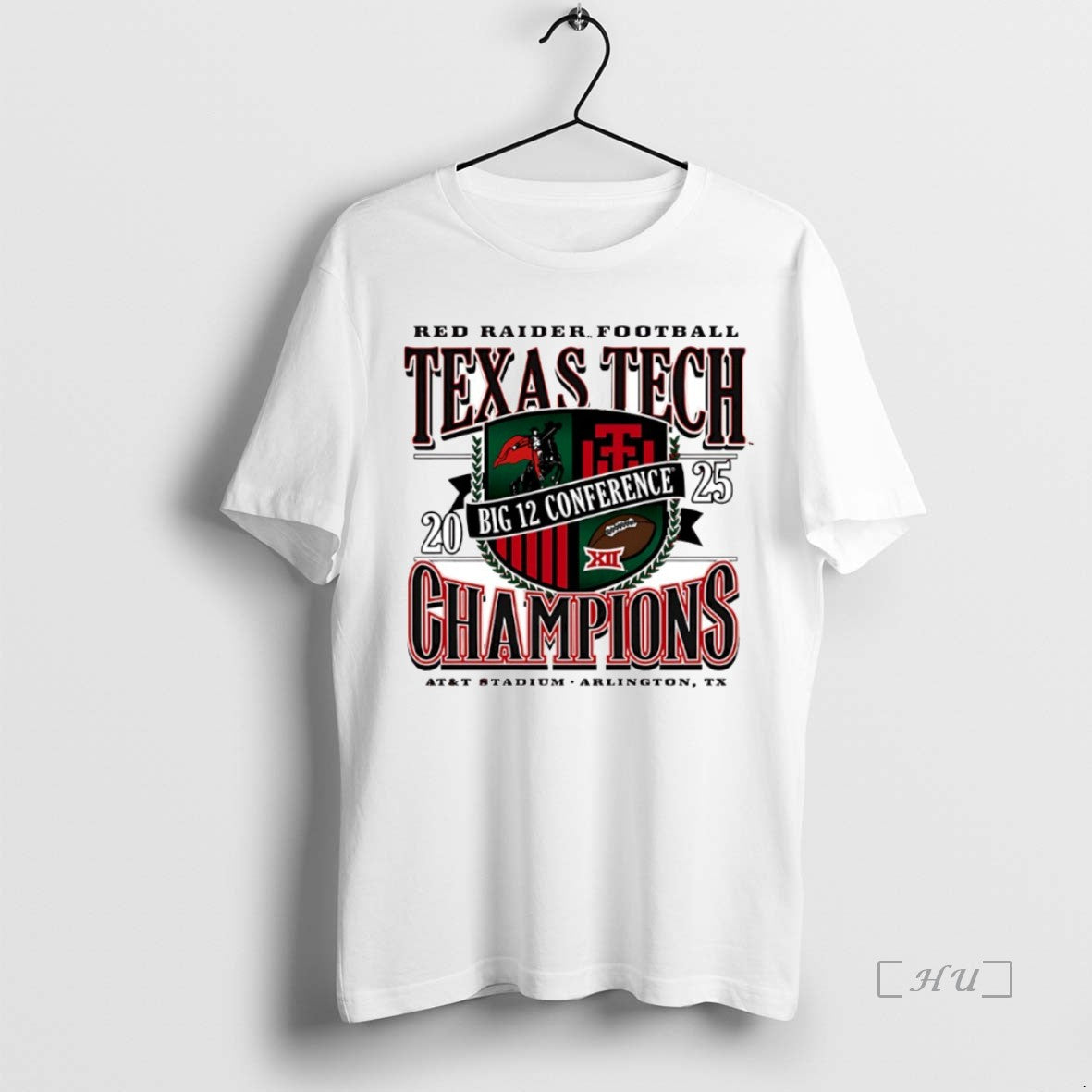 Officials Texas Tech Red Raiders 2025 Big 12 Conference Champs At And T Stadium Logo T-Shirts, Hoodie, Sweatshirt