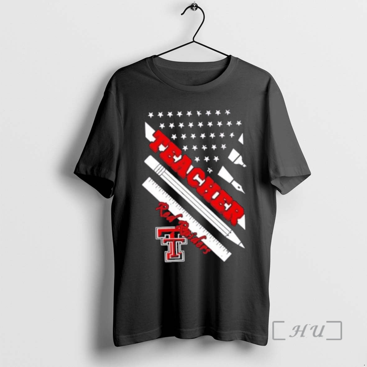 Officials Texas Tech Red Raiders X Teacher American Flag T-Shirts, Hoodie, Sweatshirt | DripVista.com