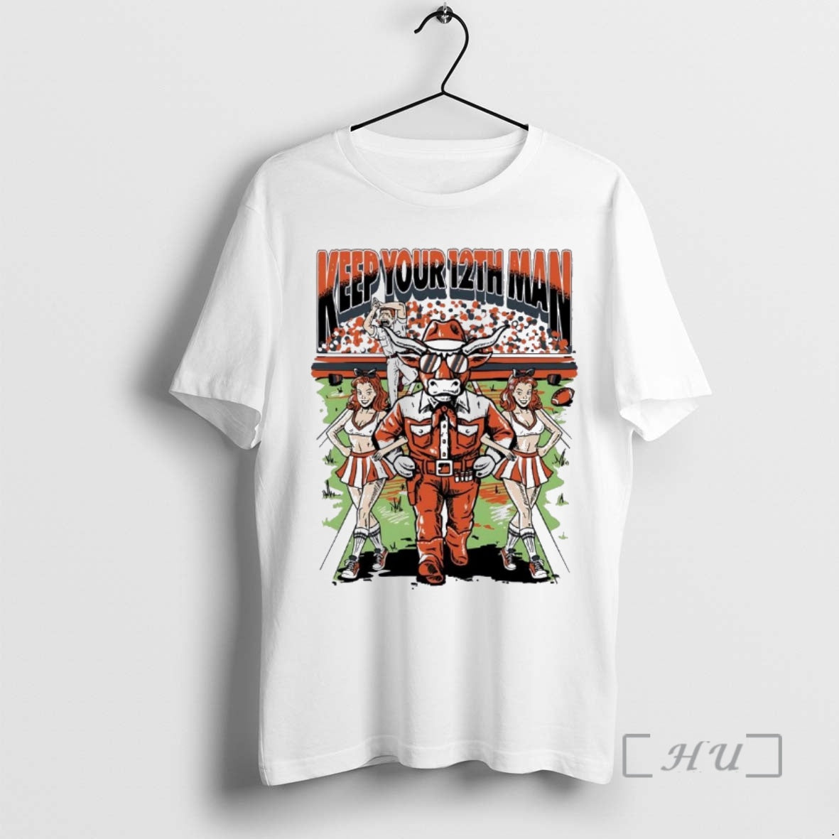 Officials Texas Longhorns Keep Your 12th Man Christmas Christmas T-Shirts, Hoodie, Sweatshirt | DripVista.com