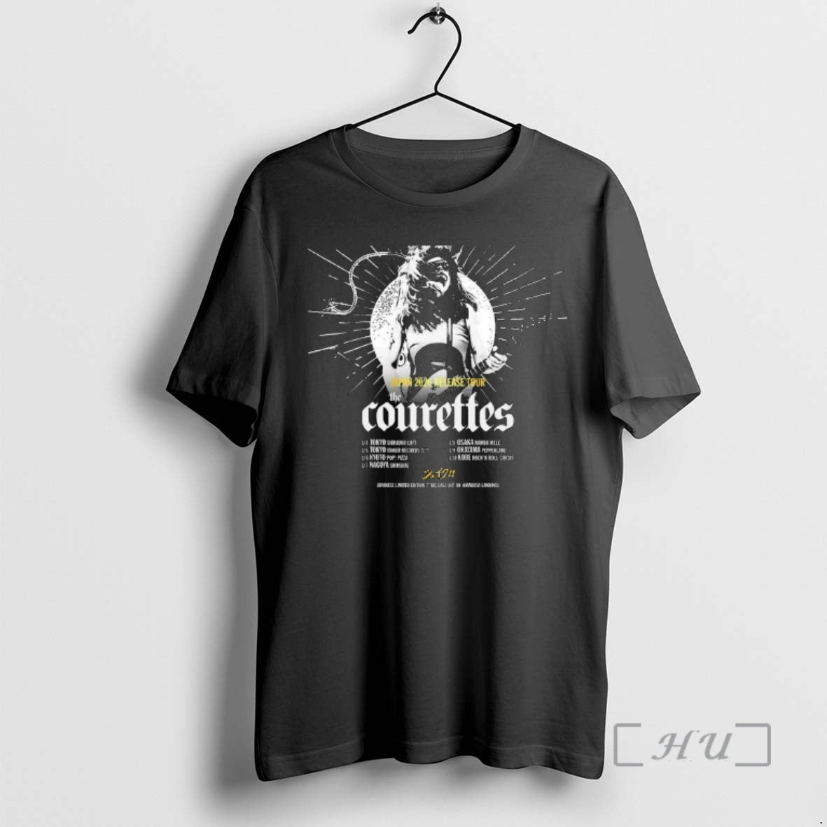 Officials The Courettes Japan 2026 Release Tour T-Shirts, Hoodie, Sweatshirt | DripVista.com