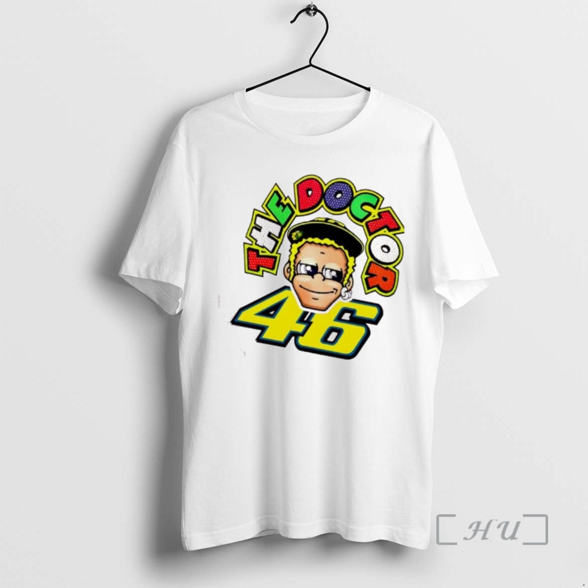 Officials The Doctor Valentino Rossi 46 Cartoon T-Shirts, Hoodie, Sweatshirt | DripVista.com