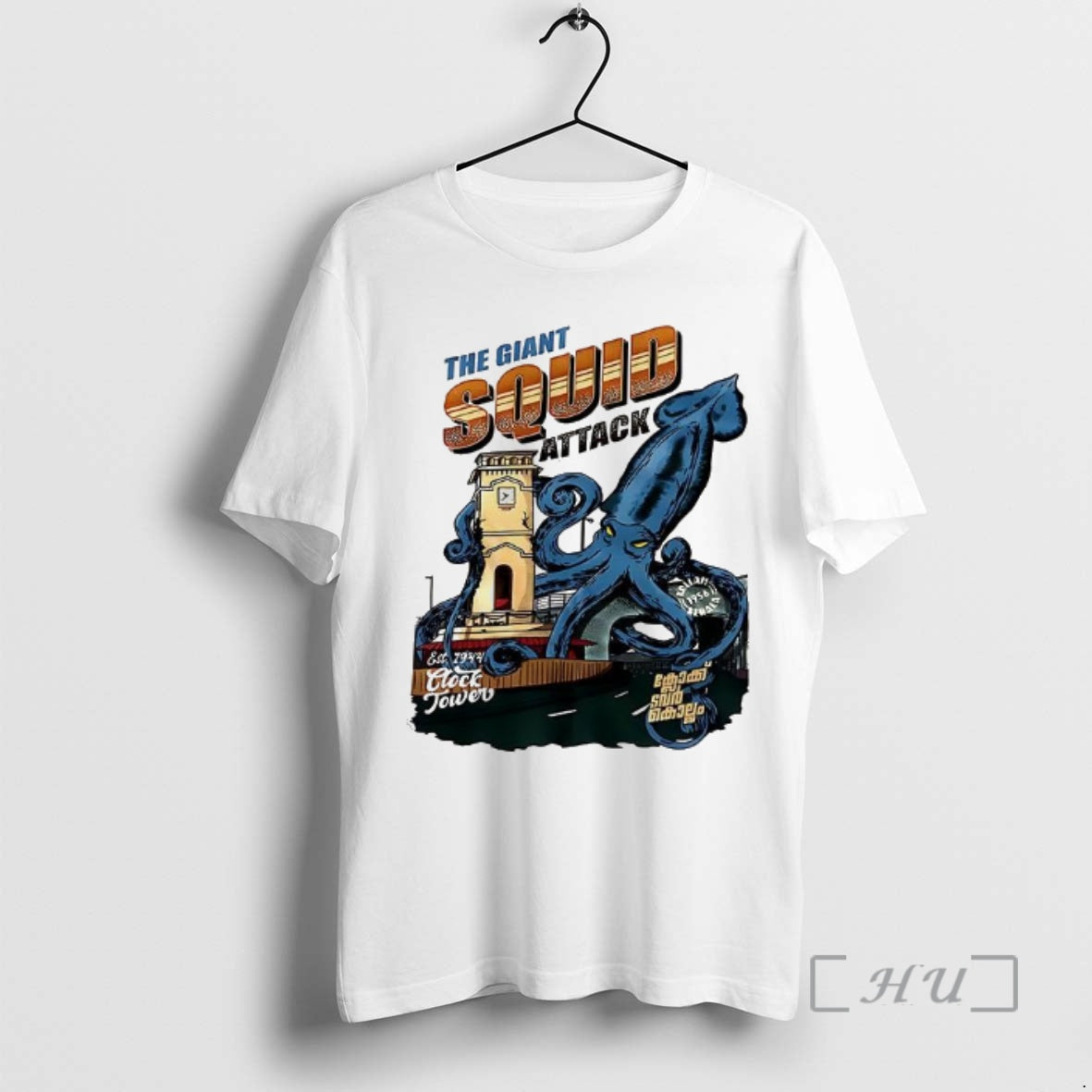 Officials The Giant Squid Attack T-Shirts, Hoodie, Sweatshirt | DripVista.com