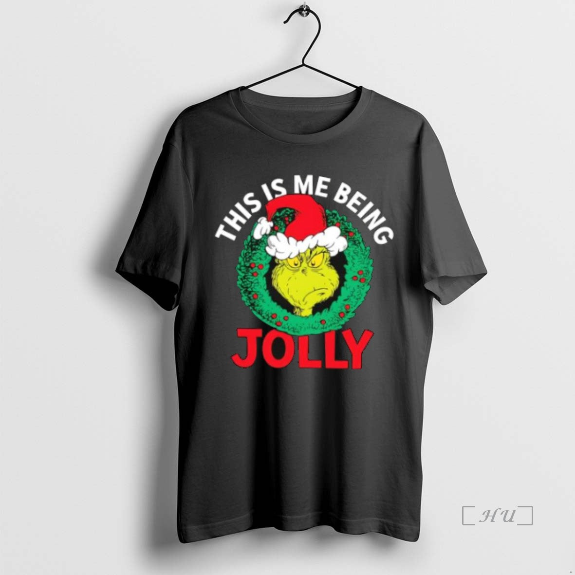 Officials The Grinch This Is Me Being Jolly Christmas Stylish T-Shirts, Hoodie, Sweatshirt | DripVista.com