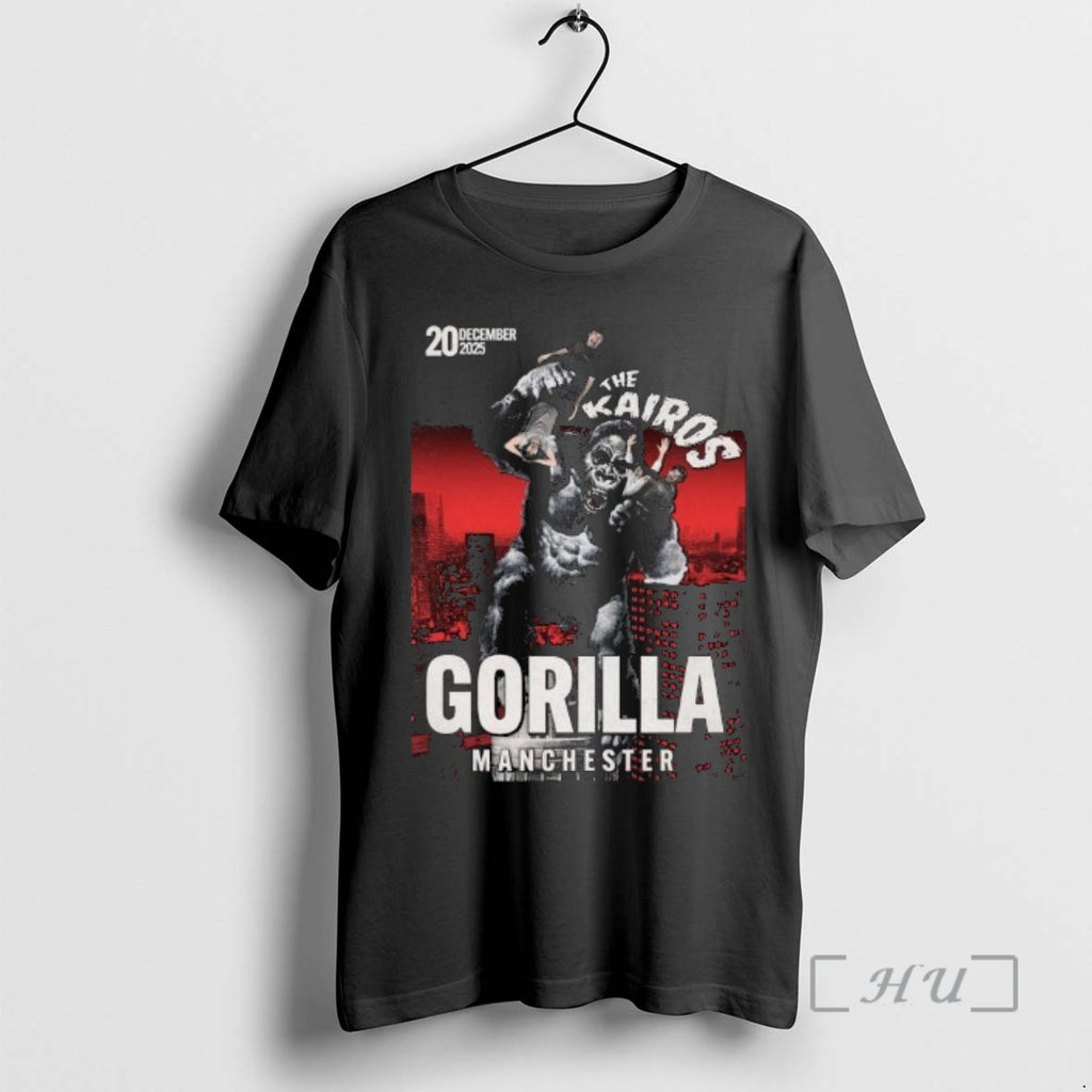 Officials The Kairos December 20 2025 Gorilla Manchester T-Shirts, Hoodie, Sweatshirt | DripVista.com