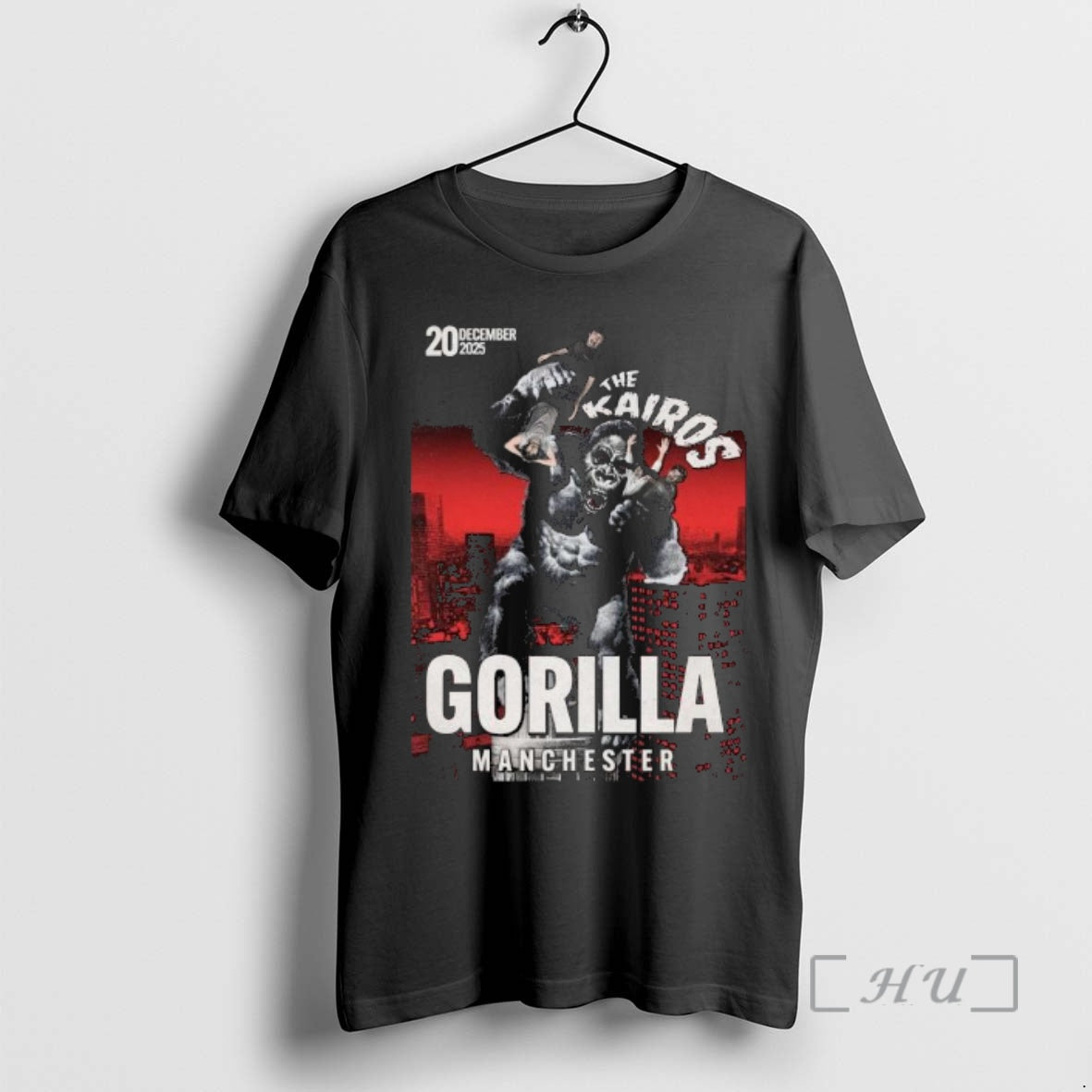 Officials The Kairos December 20 2025 Gorilla Manchester T-Shirts, Hoodie, Sweatshirt | DripVista.com