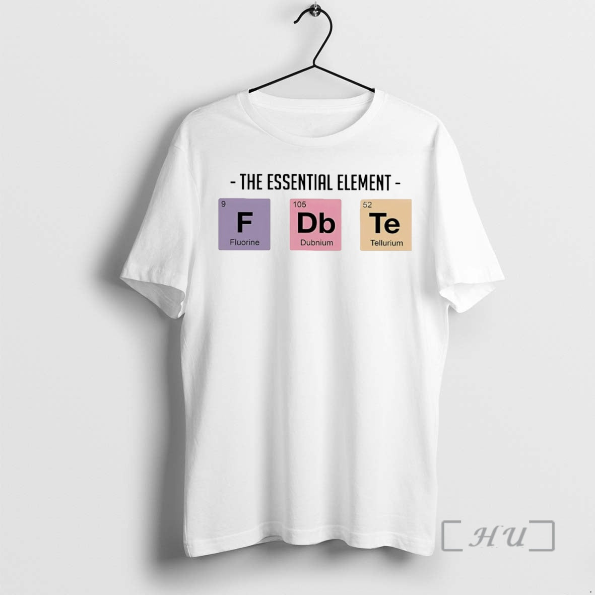 Officials The Essential Element Fluorine Dubnium Tellurium T-Shirts, Hoodie, Sweatshirt | DripVista.com