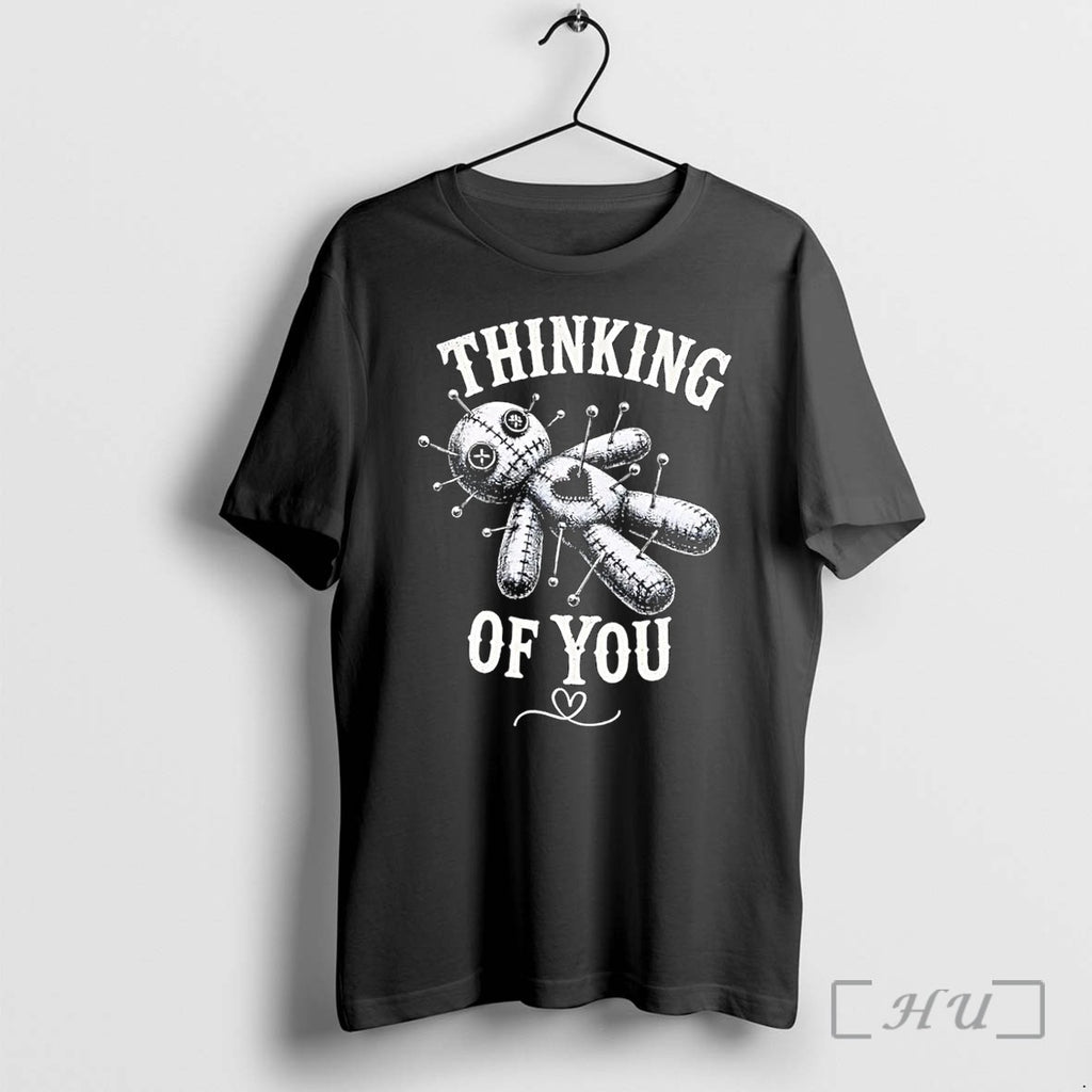 Officials Thinking Of You Voodoo Doll Cotton Black
