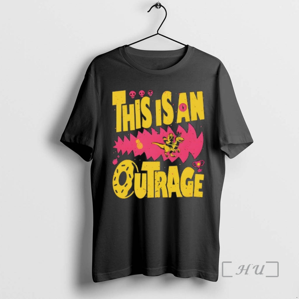 Officials This Is An Outrage Dungeon Crawler Carl Fan T-Shirts, Hoodie, Sweatshirt | DripVista.com