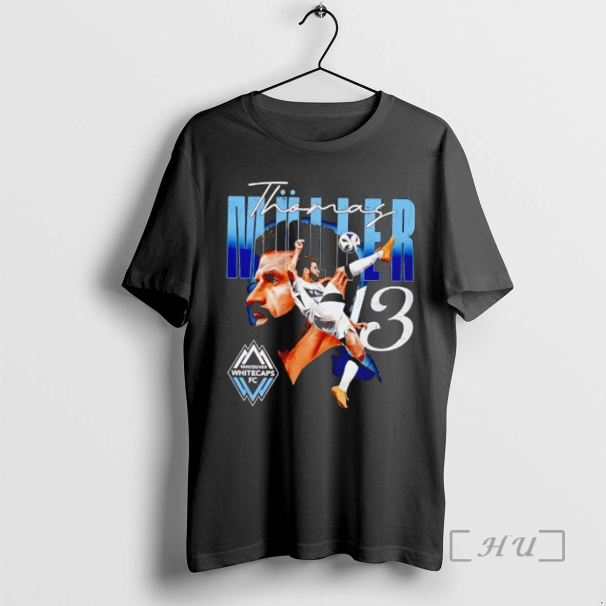 Officials Thomas Muller Vancouver Whitecaps Fc Soccer Graphic Number 13 T-Shirts, Hoodie, Sweatshirt | DripVista.com