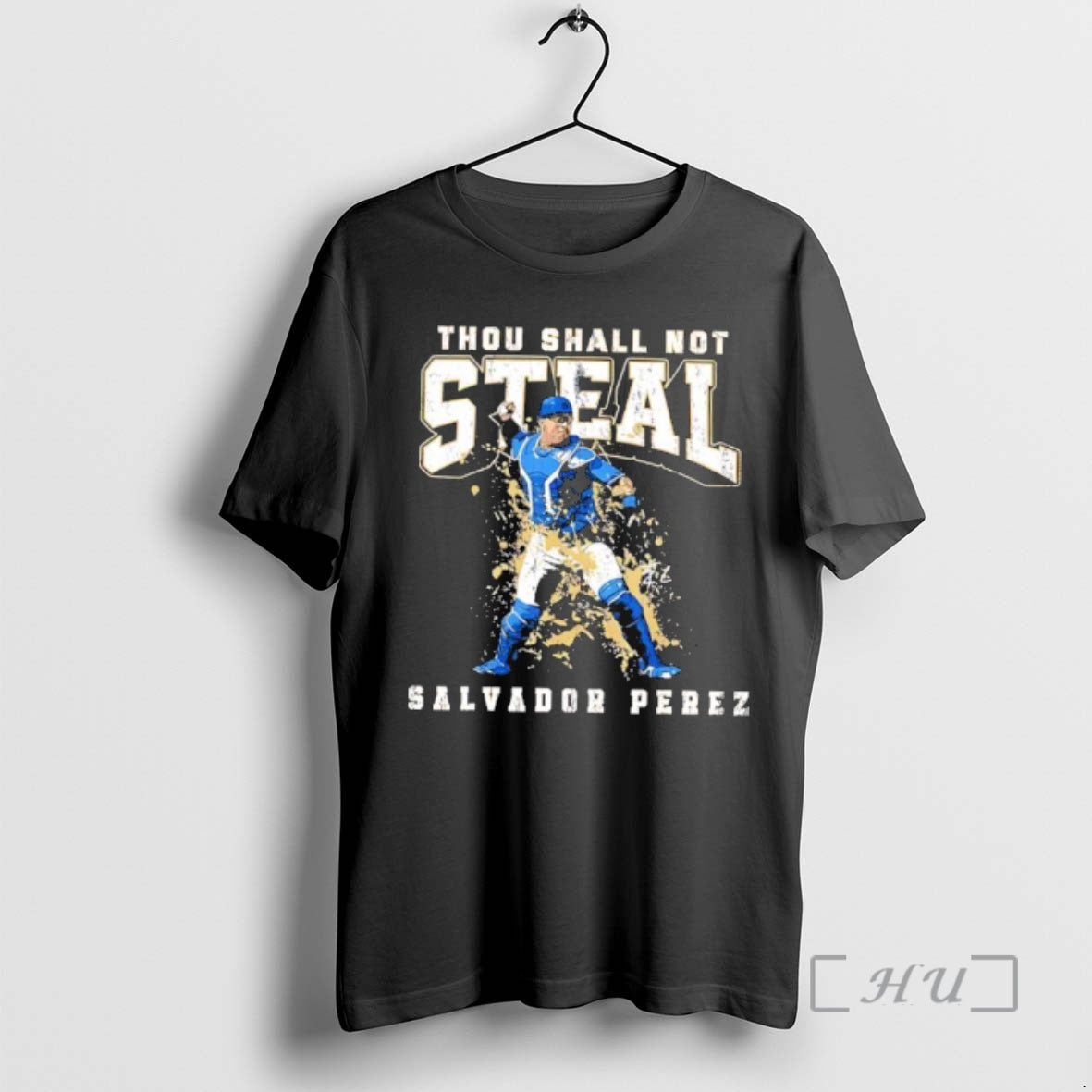 Officials Thou Shall Not Steal Salvador Perez Kansas City Catcher T-Shirts, Hoodie, Sweatshirt | DripVista.com