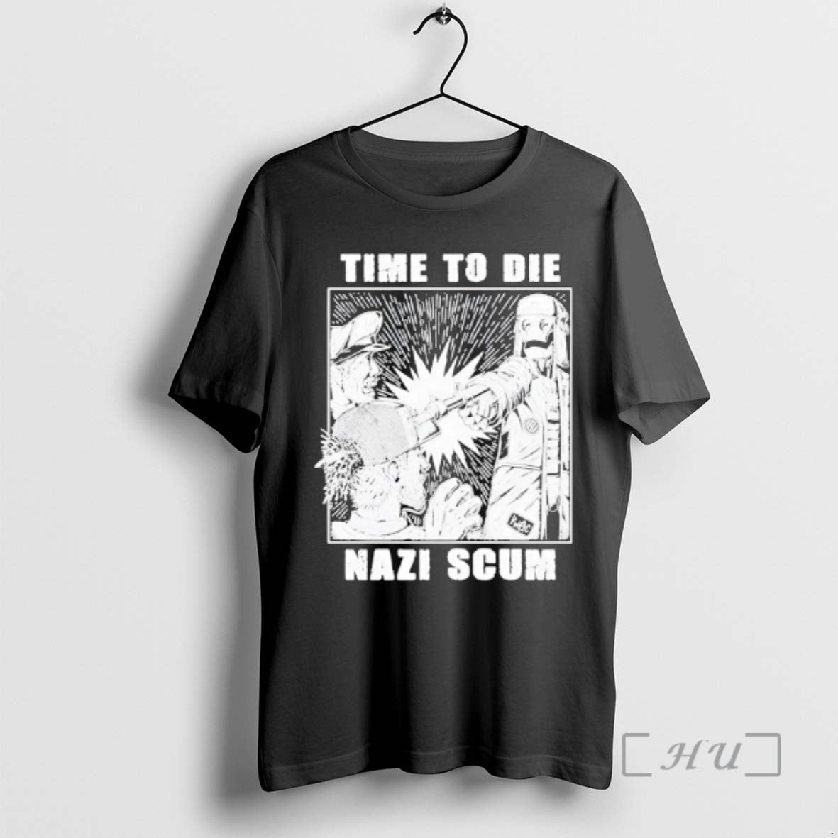Officials Time To Die Nazi Scum T-Shirts, Hoodie, Sweatshirt | DripVista.com