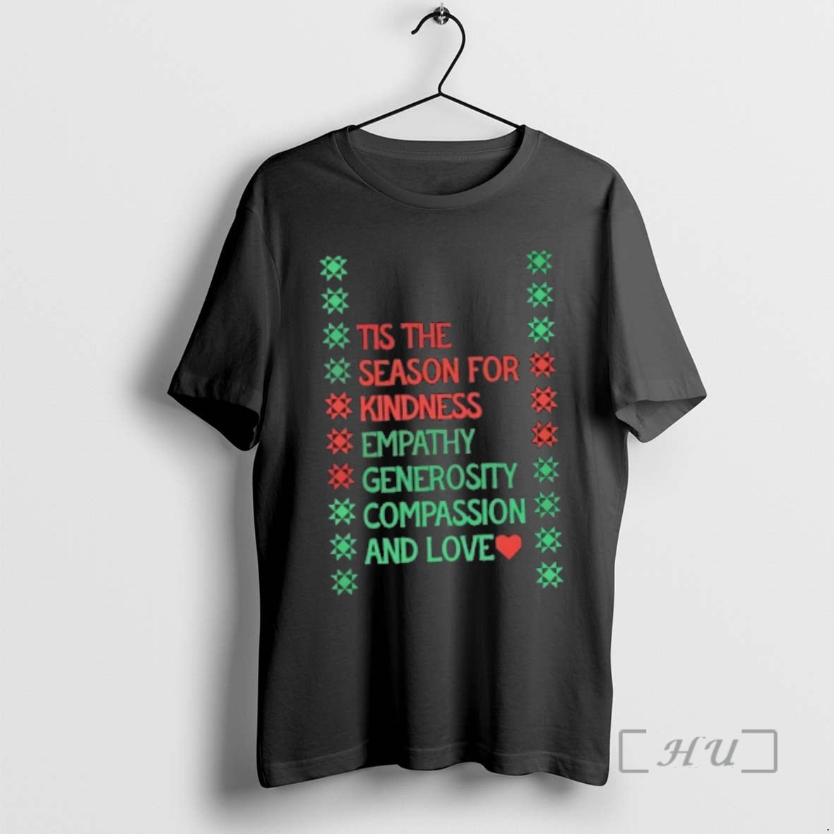 Officials Tis The Season For Kindness Empathy Generosity Compassion And Love Christmas Premium T Shirts Hoodie, Sweatshirt