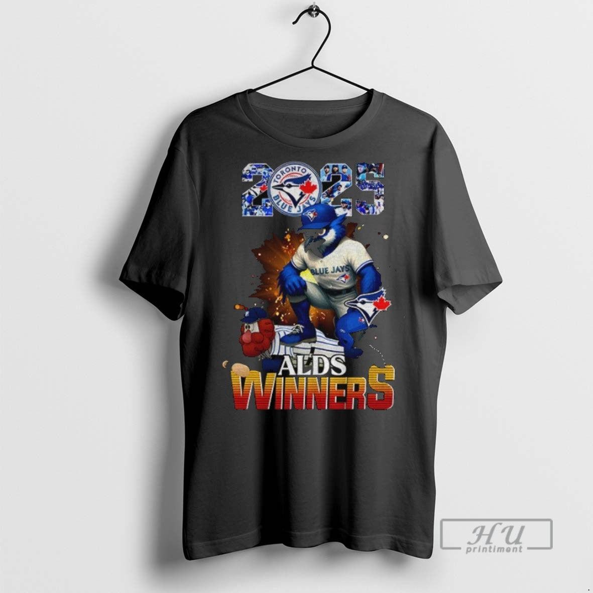 Officials Toronto Blue Jays Mascot 2025 Alds Winners Mlb Baseball T Shirt Sweatshirt Hoodies