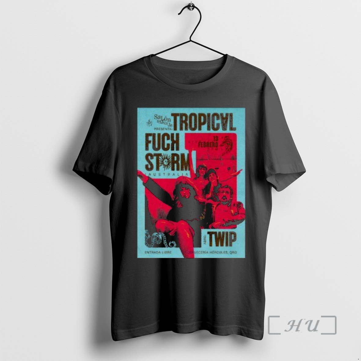 Officials Tropical Fuck Storm Feb 13 2026 In Queretaro Mexico T-Shirts, Hoodie, Sweatshirt | DripVista.com
