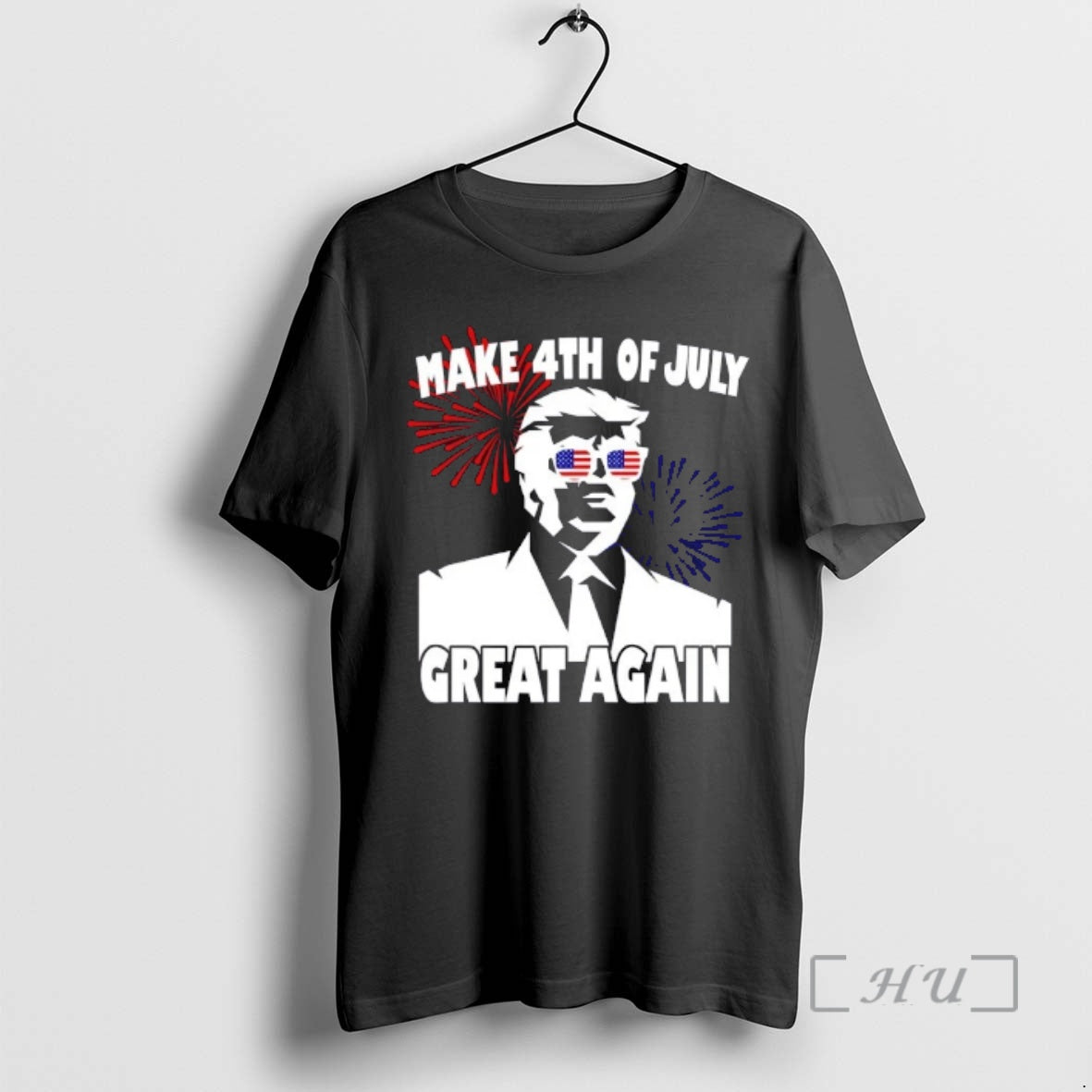 Officials Trump Make 4th Of July Great Again Fireworks T-Shirts, Hoodie, Sweatshirt | DripVista.com