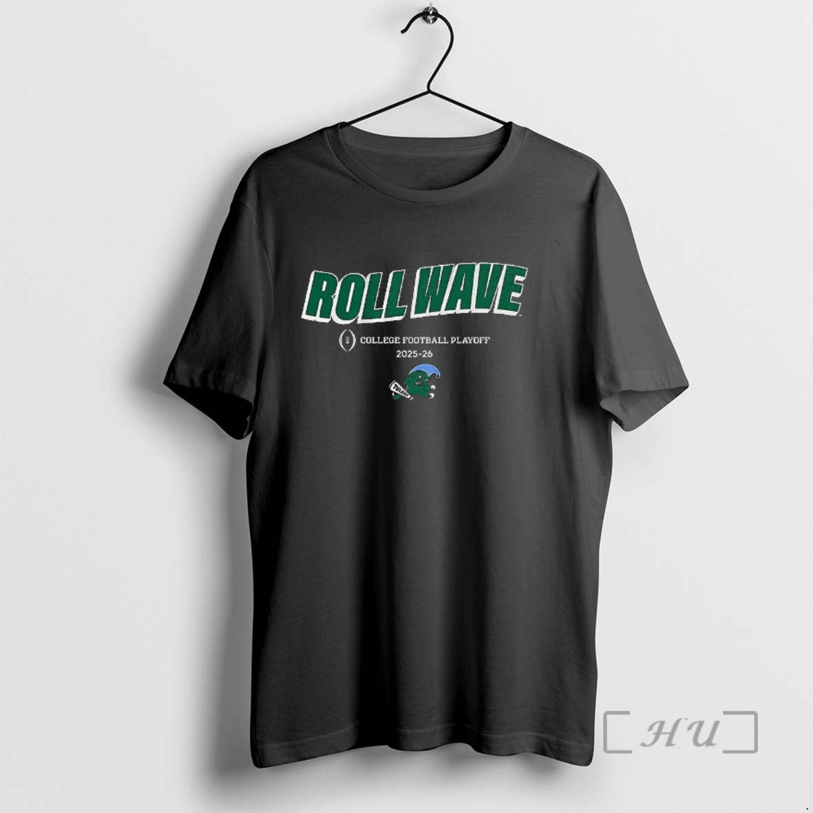 Officials Tulane Green Wave Roll Wave 2025 Cfp Team Slogan T-Shirts, Hoodie, Sweatshirt | DripVista.com
