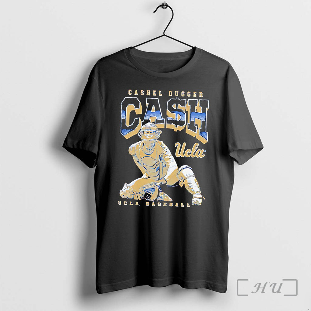 Officials Ucla Bruins Baseball Cash Cashel Dugger Posing Retro Tee