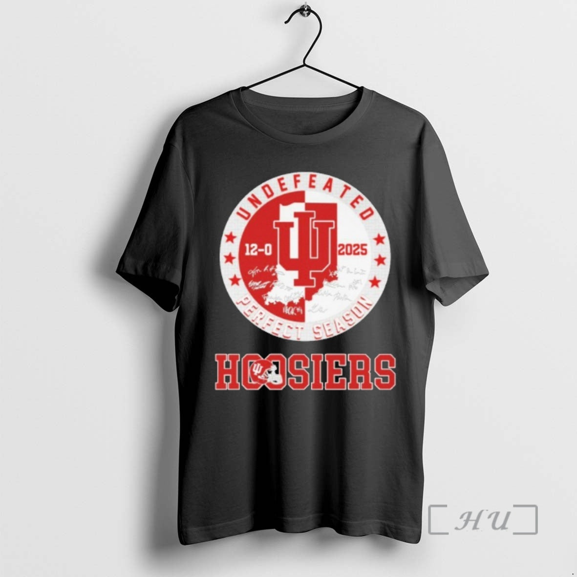Officials Undefeated Perfect Season Hoosiers T-Shirts, Hoodie, Sweatshirt | DripVista.com