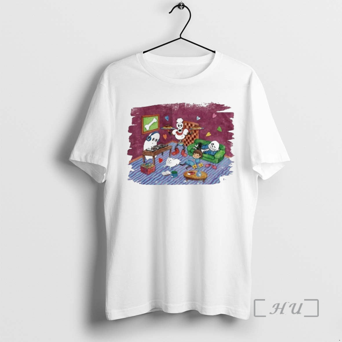 Officials Undertale X Square Enix Chitei De Chill Premium T Shirts Sweater Hoodie 2 Sweatshirt | DripVista.com