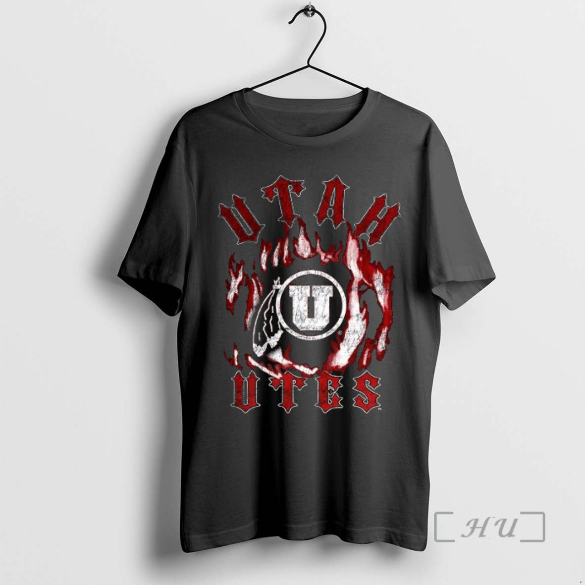 Officials Utah Utes Flames Logo T-Shirts, Hoodie, Sweatshirt | DripVista.com