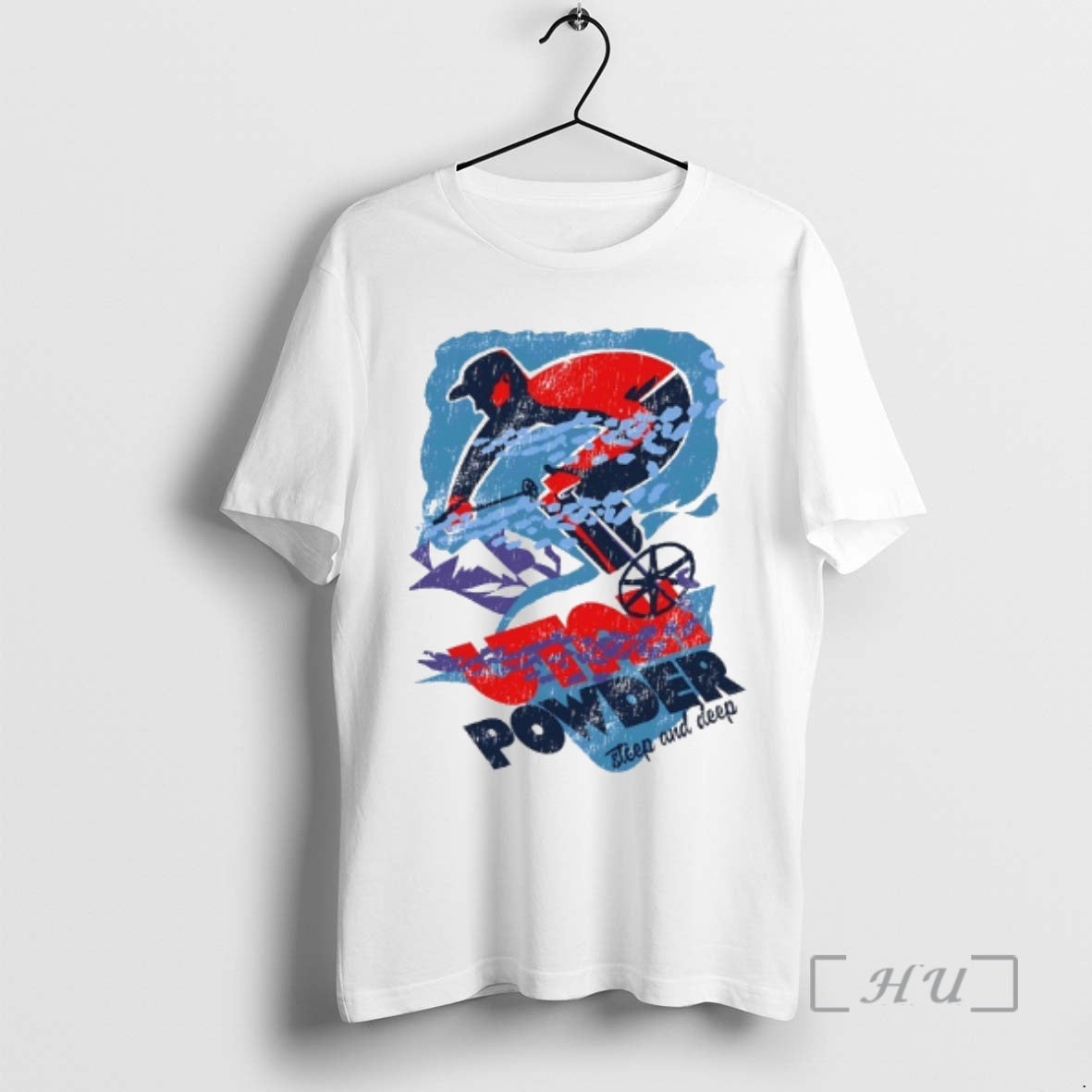 Officials Utah Utes Football Powder Steep And Deep T-Shirts, Hoodie, Sweatshirt | DripVista.com