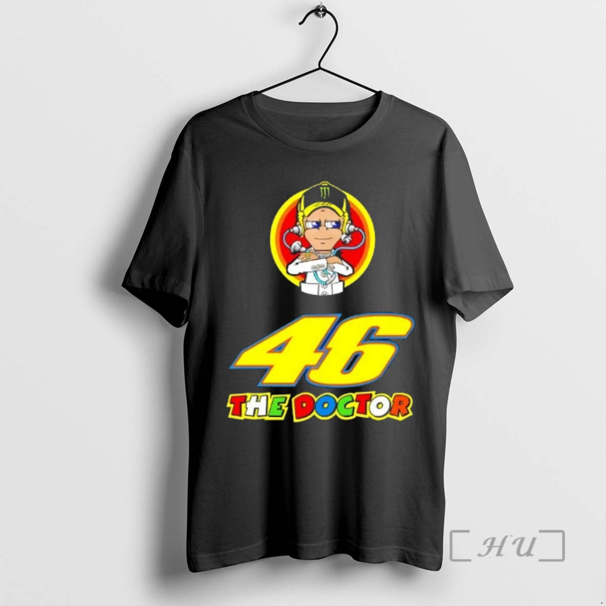 Officials Valentino Rossi 46 The Doctor Caricature T-Shirts, Hoodie, Sweatshirt | DripVista.com