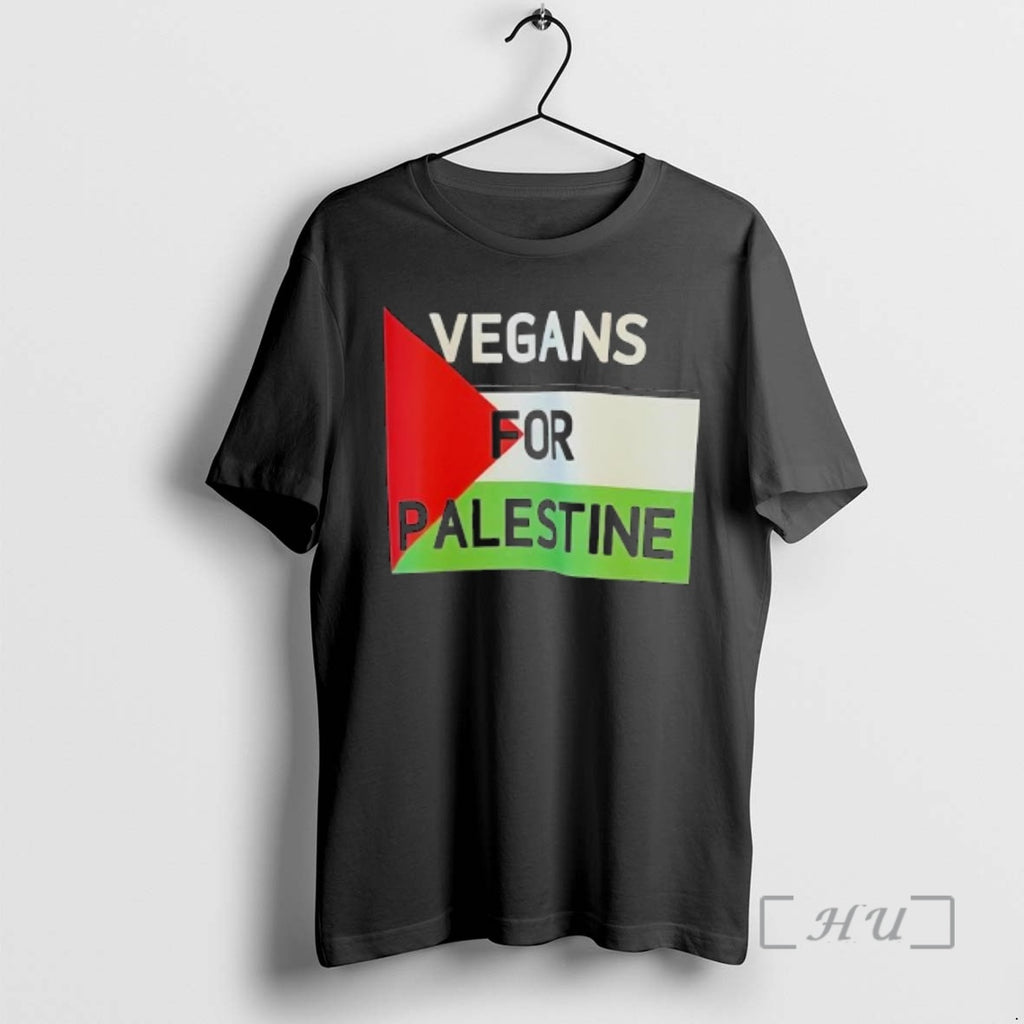 Officials Vegans For Palestine Palestinian Flag T-Shirts, Hoodie, Sweatshirt | DripVista.com