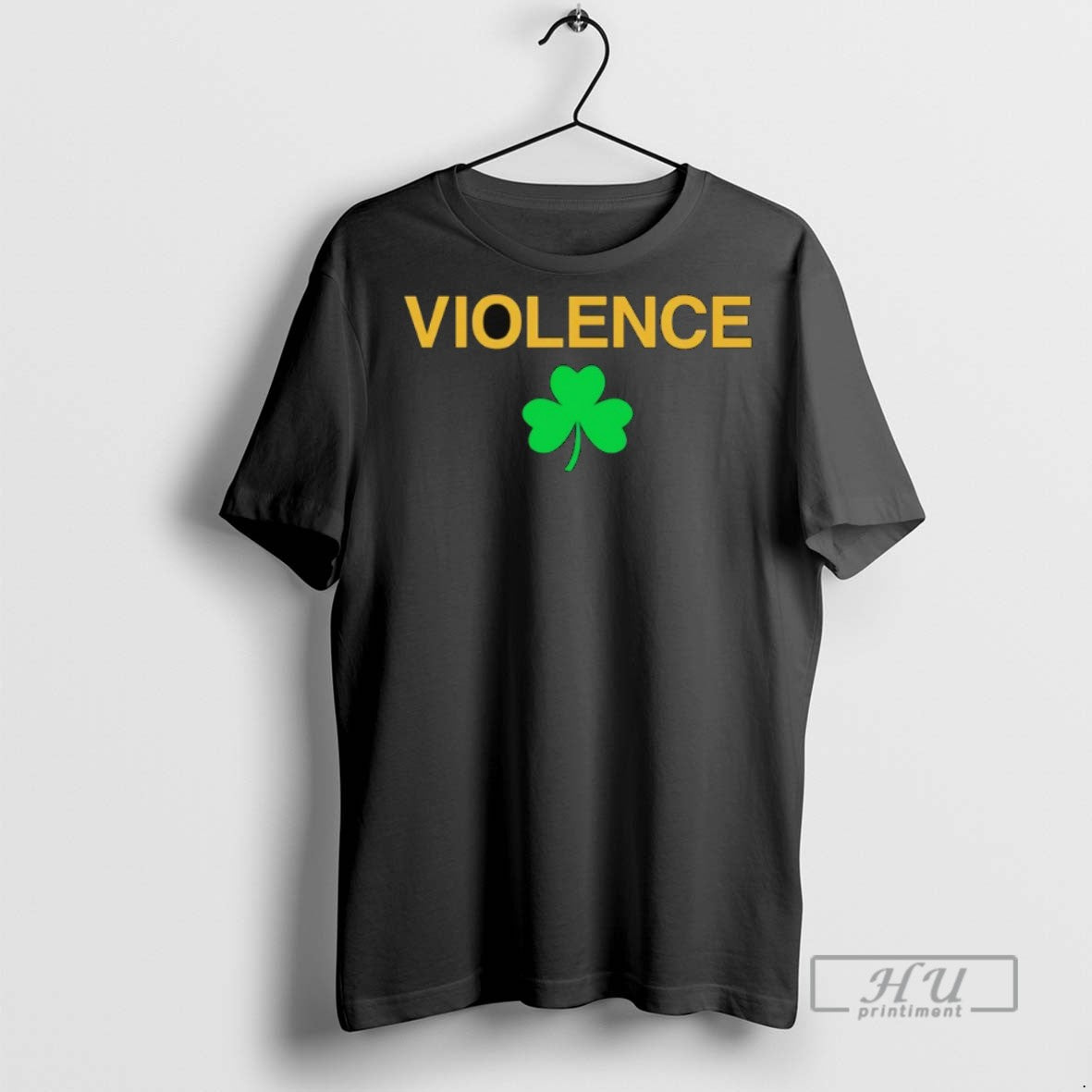 Officials Violence Shamrock Notre Dame Fighting Irish T Shirts Sweatshirt Hoodies
