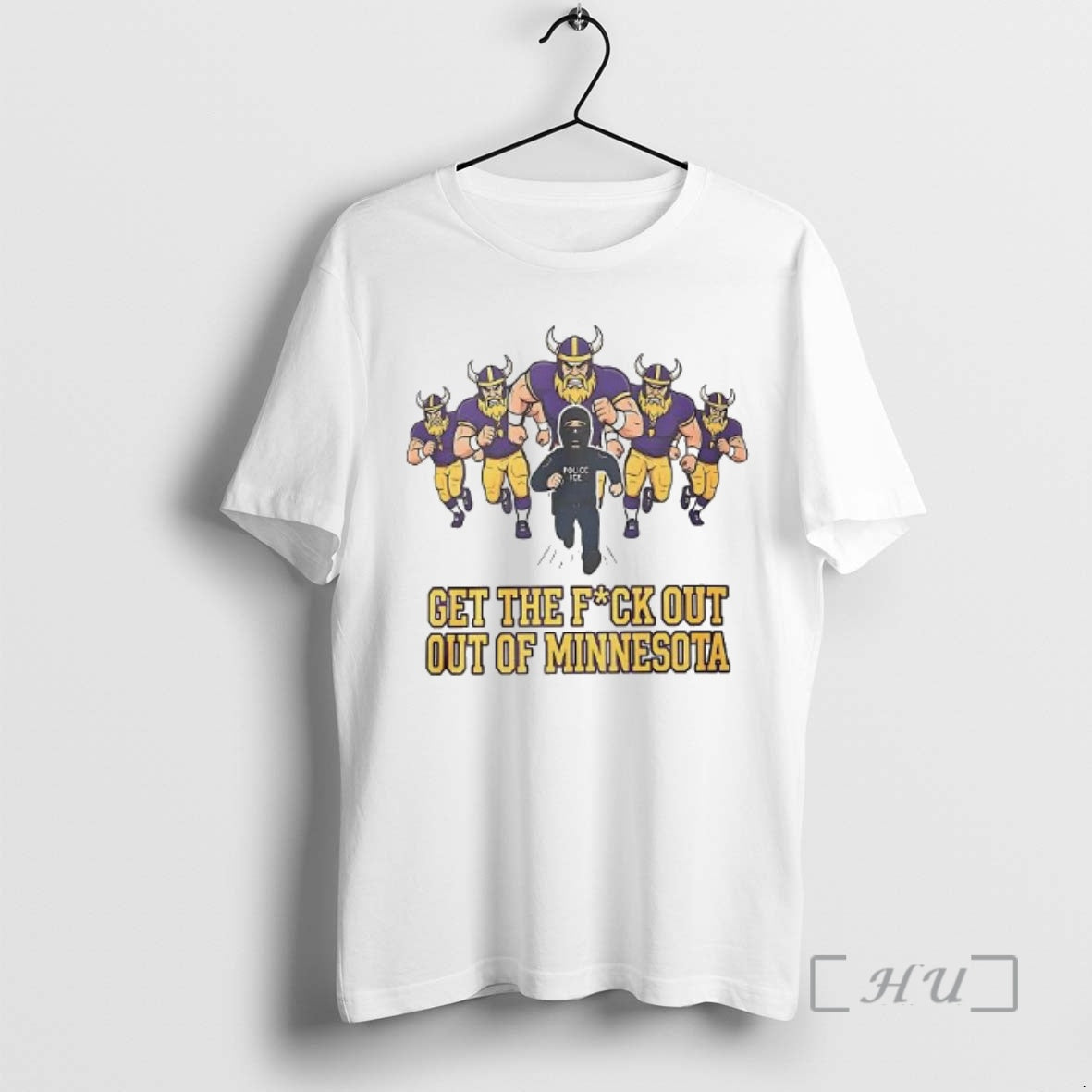 Officials Viral Ice Get The Fuck Out Of Minnesota Woman T-Shirts, Hoodie, Sweatshirt | DripVista.com