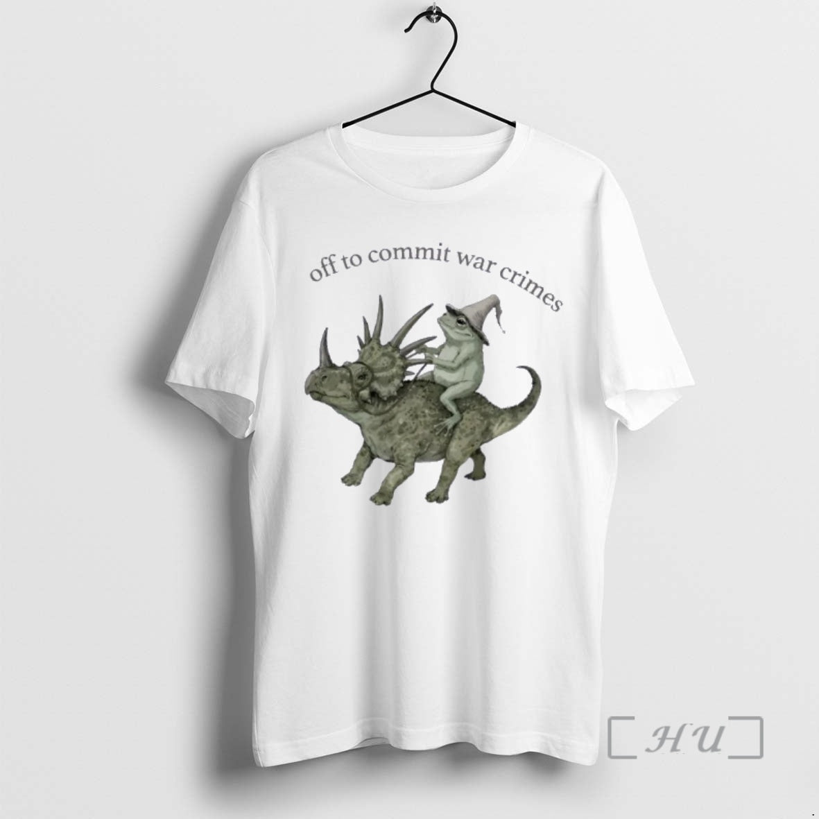 Officials War Criminal Frog Off To Commit War Crimes T-Shirts, Hoodie, Sweatshirt | DripVista.com