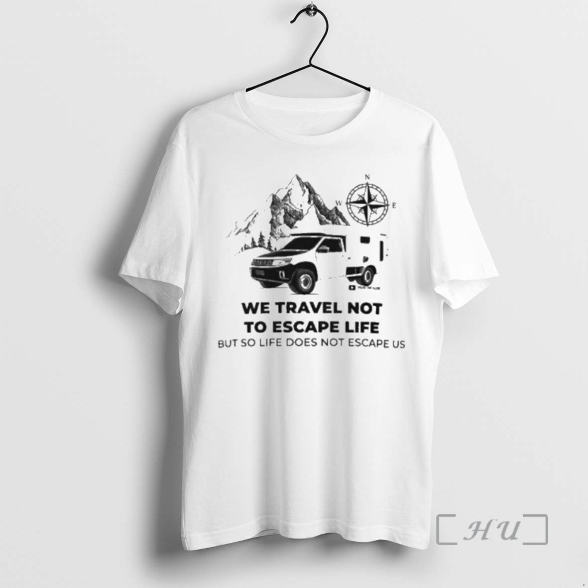 Officials We Travel Not To Escape Life But So Life Does Not Escape Us Premium T-Shirts, Hoodie, Sweatshirt | DripVista.com