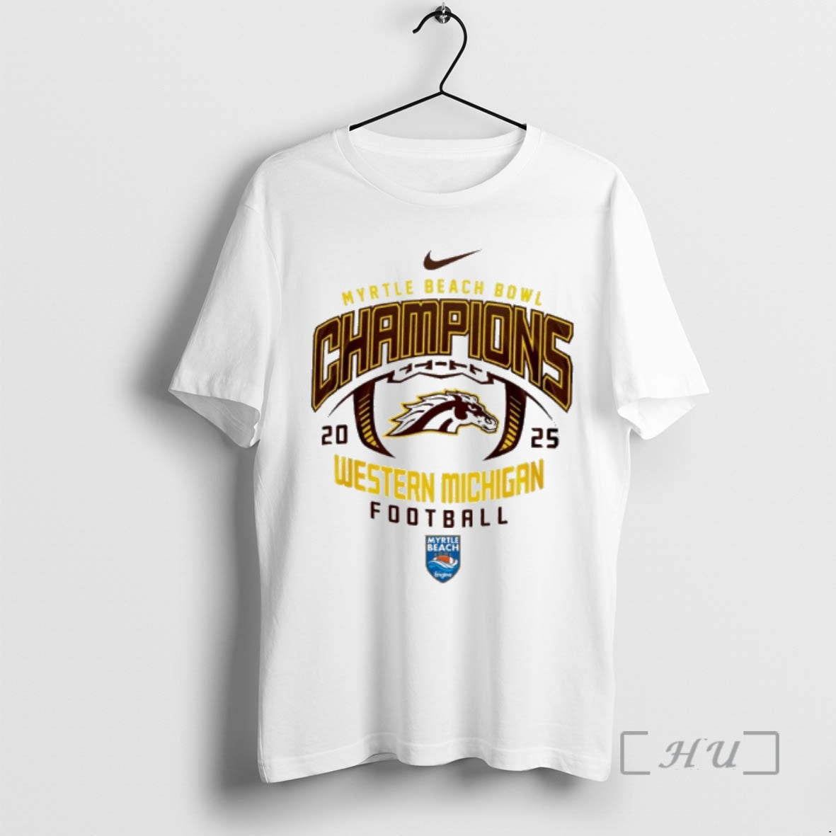 Officials Western Michigan Broncos Myrtle Beach Bowl Champions 2025 Football T-Shirts, Hoodie, Sweatshirt | DripVista.com