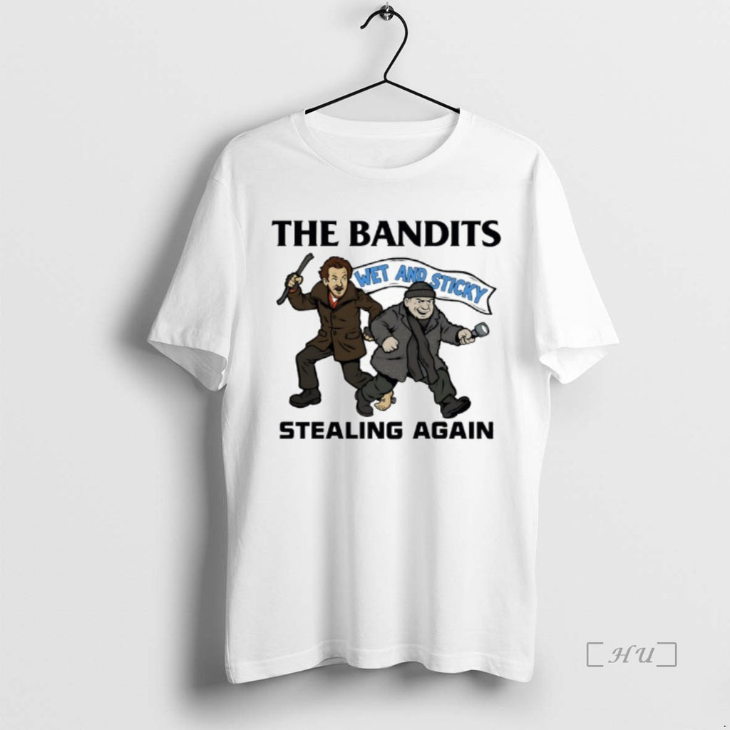 Officials Wet Bandits The Banditsstealing Again Wet And Sticky T-Shirts, Hoodie, Sweatshirt | DripVista.com