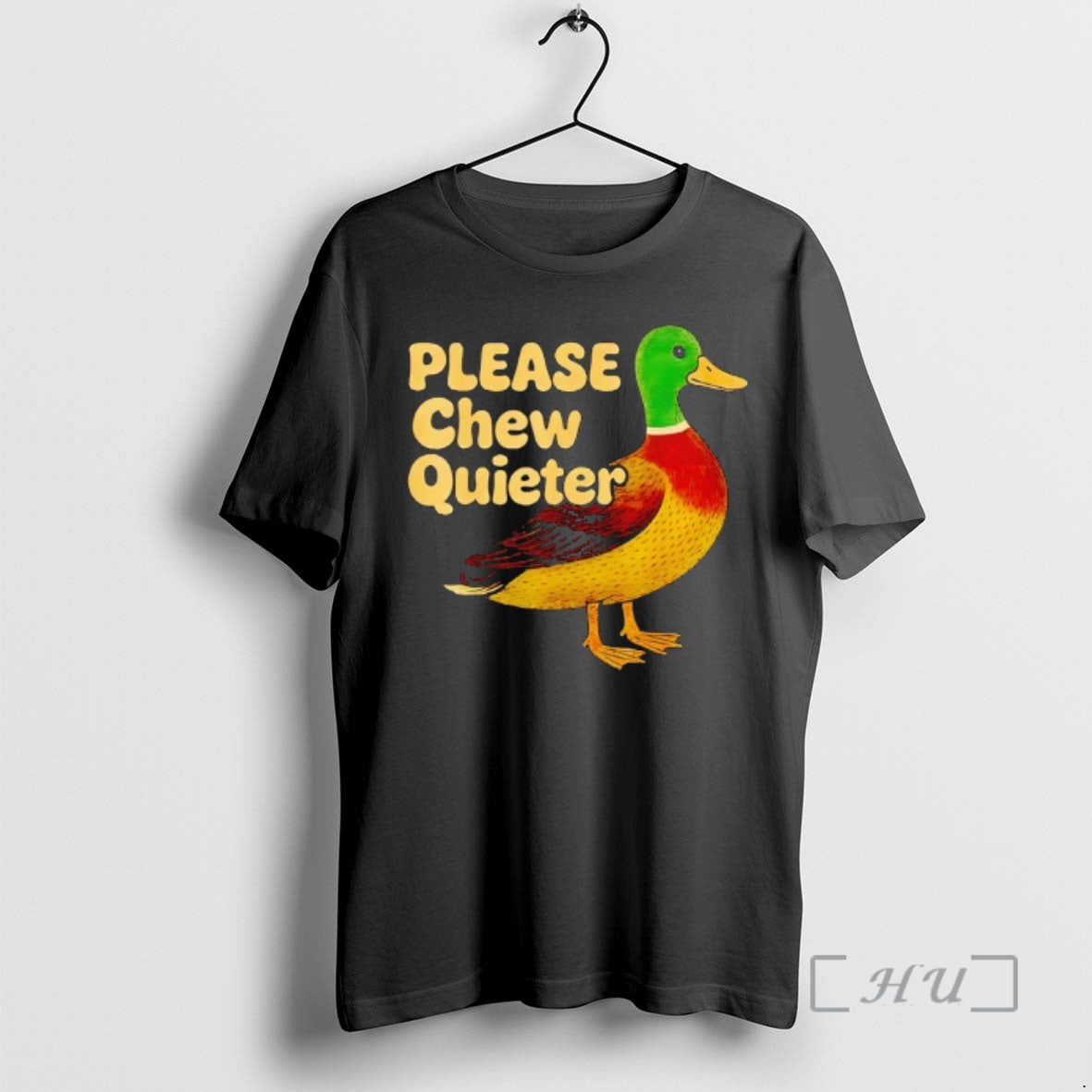 Officials Wild Duck Please Chew Quieter Sarcastic Animal T-Shirts, Hoodie, Sweatshirt | DripVista.com